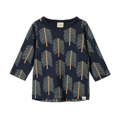 LONG SLEEVE RIVER TEE | Bramblewood Print-Web-front
