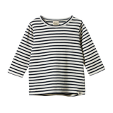 LONG SLEEVE RIVER TEE | Navy Sailor Stripe-Web-front