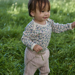 LOU PANTS COTTON KNIT | Rose Dust-Extra Img - 1