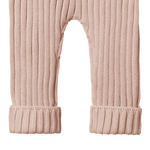 LOU PANTS COTTON KNIT | Rose Dust-Extra Img - 3