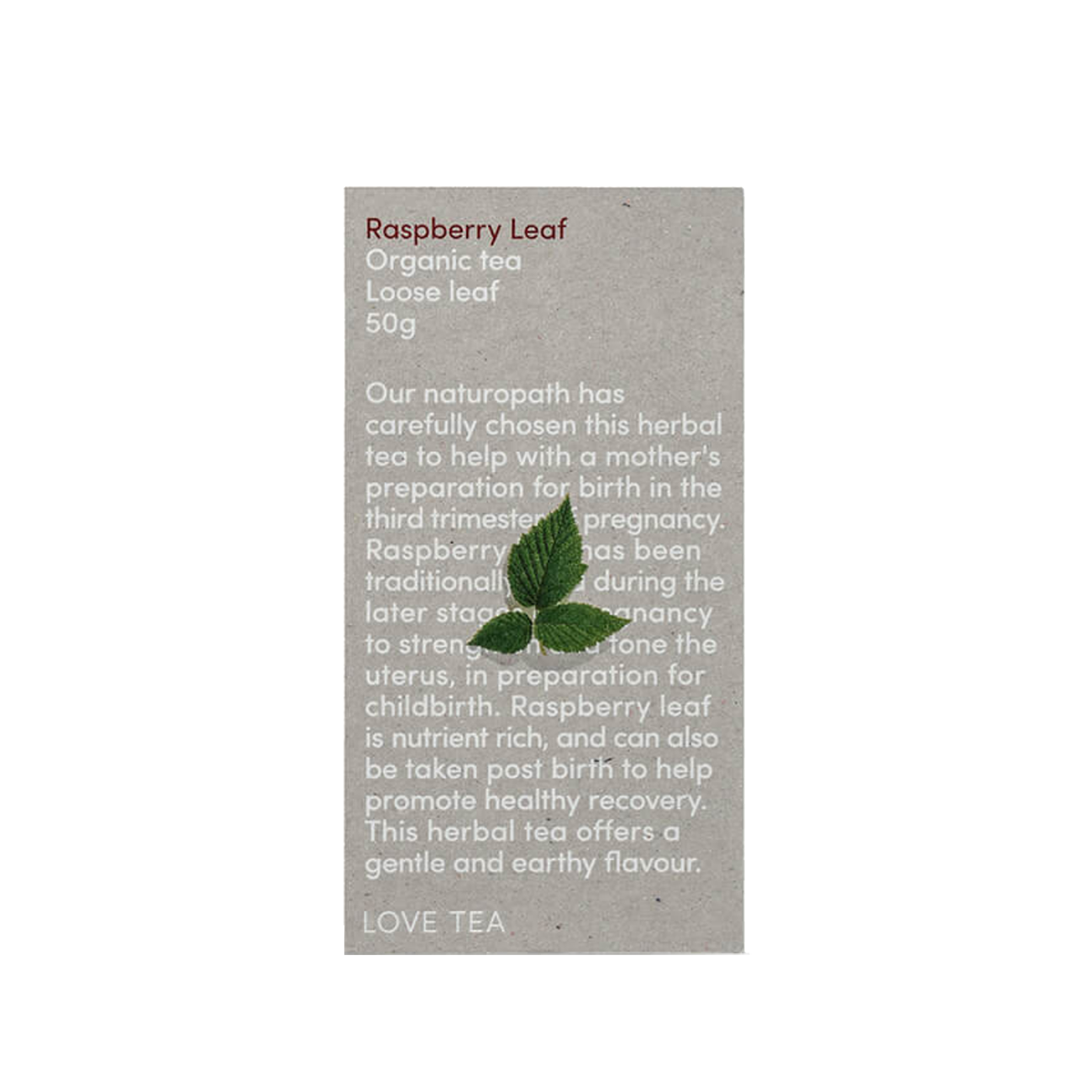 LOVE TEA RASPBERRY LOOSE LEAF | None-Web-front