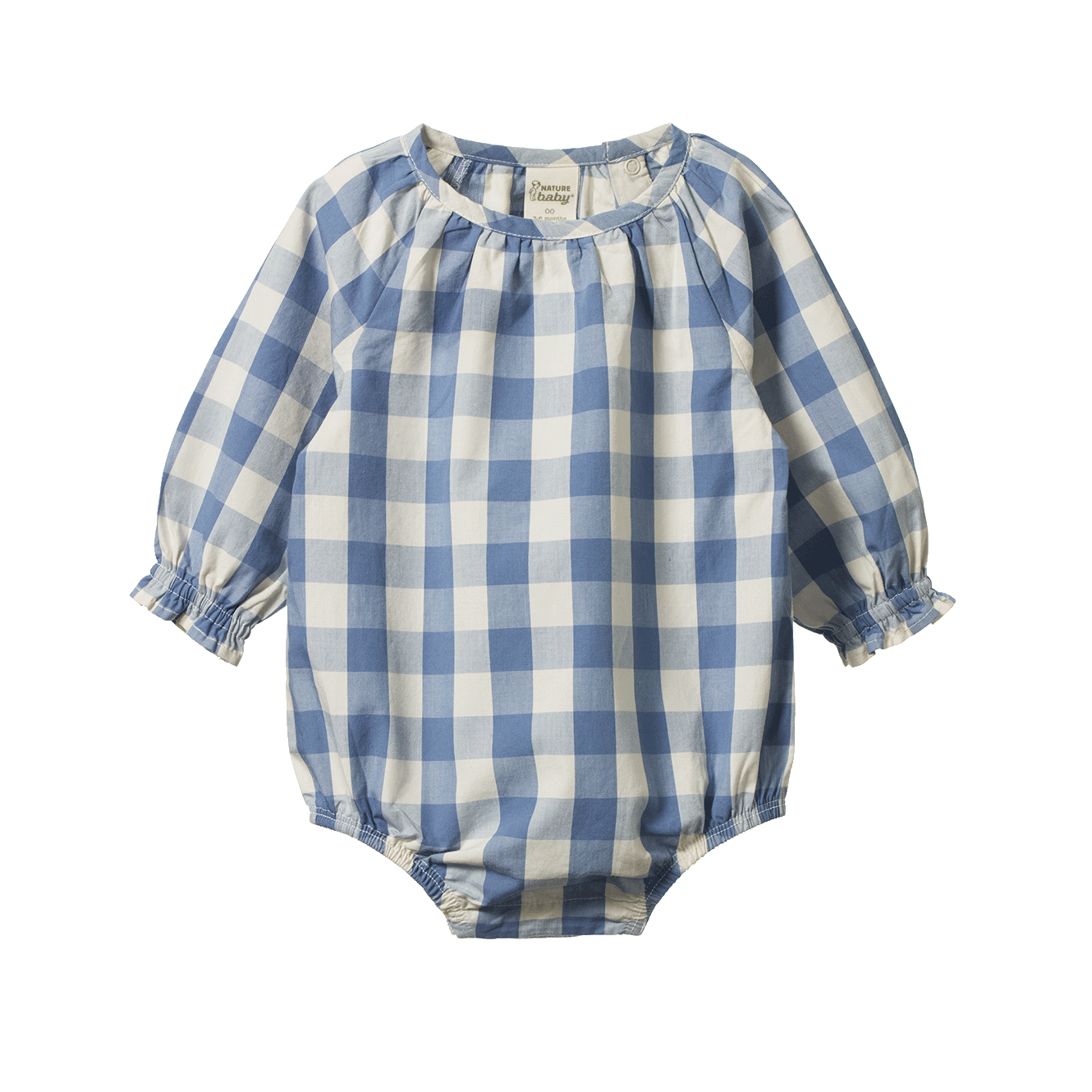 MEADOW BODYSUIT GINGHAM | Bluebelle Check-Web-front