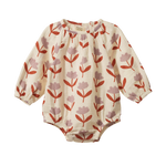 MEADOW BODYSUIT MUSLIN | Fleurette Print-Web-front