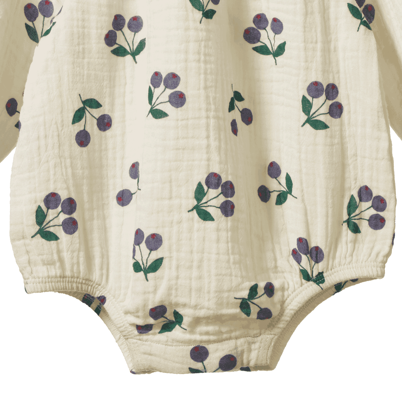 MEADOW BODYSUIT MUSLIN | Winter Berry Natural Print-Extra Img - 4