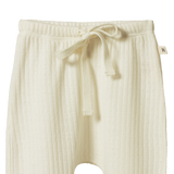 MERINO ESSENTIALS FOOTED ROMPERS POINTELLE | Natural-Extra Img - 1