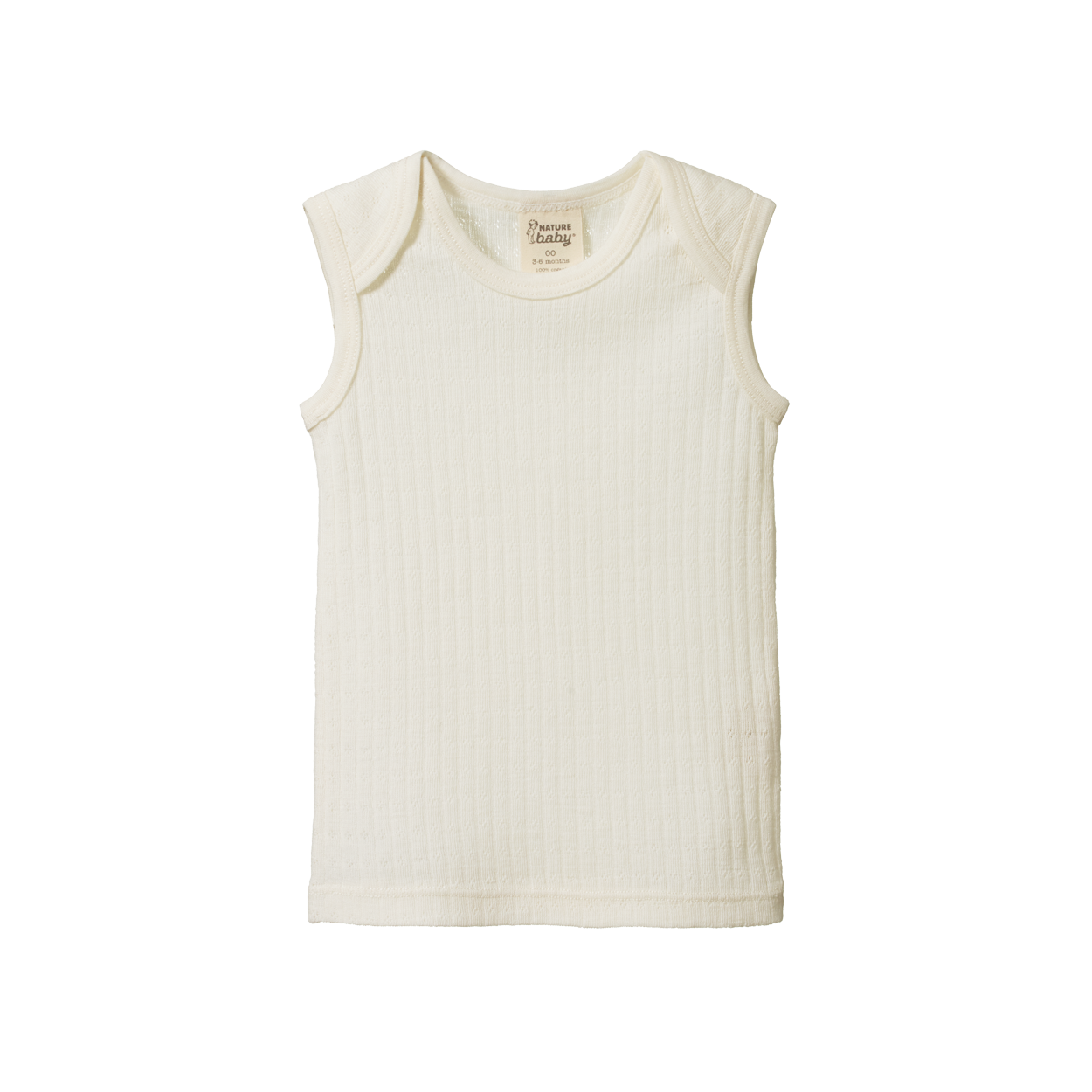 MERINO ESSENTIAL SINGLET | Natural-Web-front