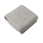 MERINO KNIT BLANKET | Light Grey Marl-Web-hover