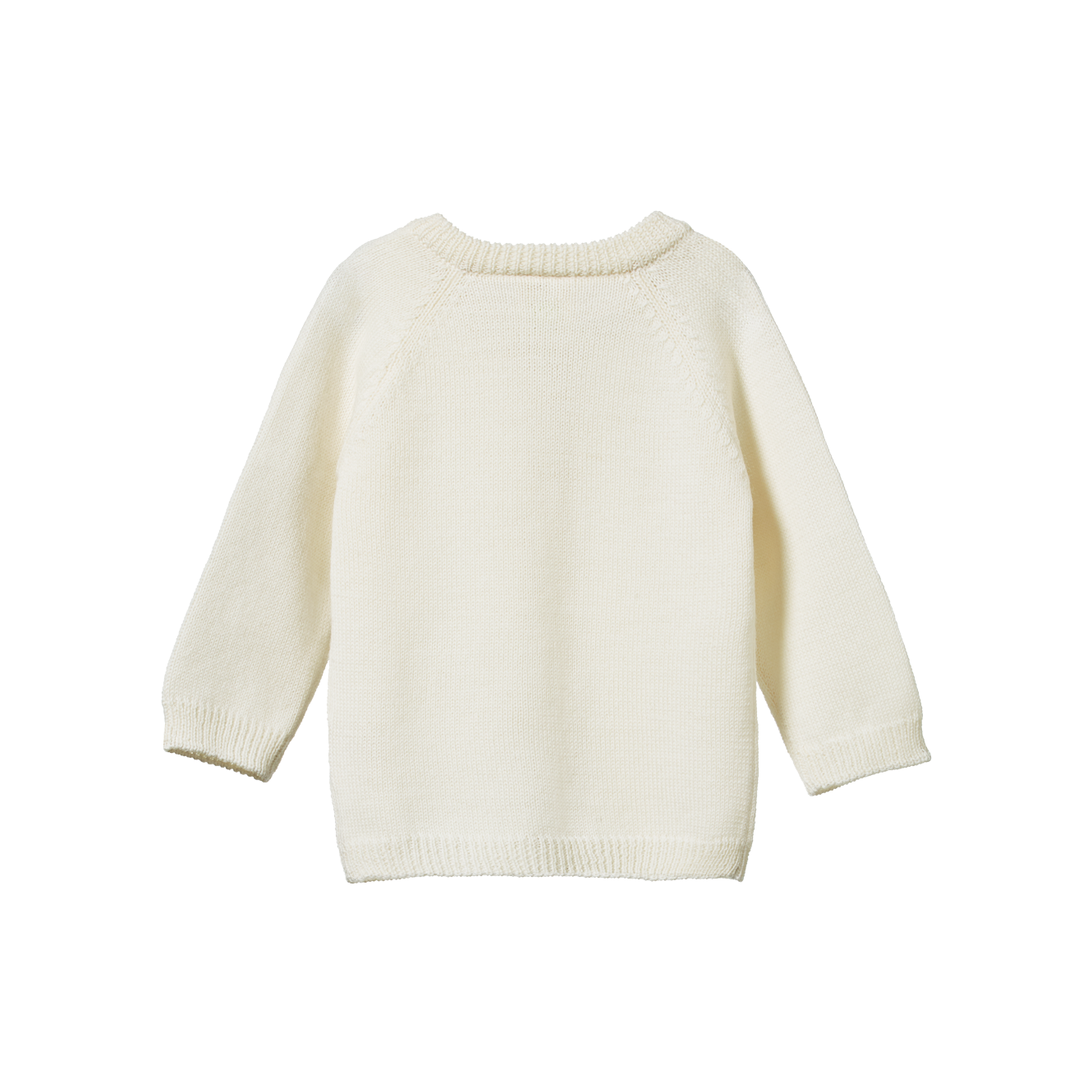 MERINO KNIT CARDIGAN | Natural-Web-hover