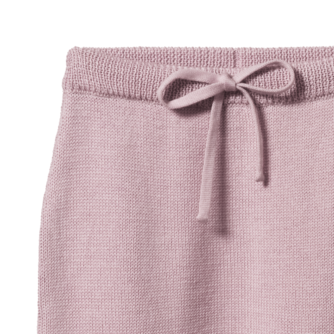MERINO KNIT FOOTED ROMPERS | Lilac-Web-hover