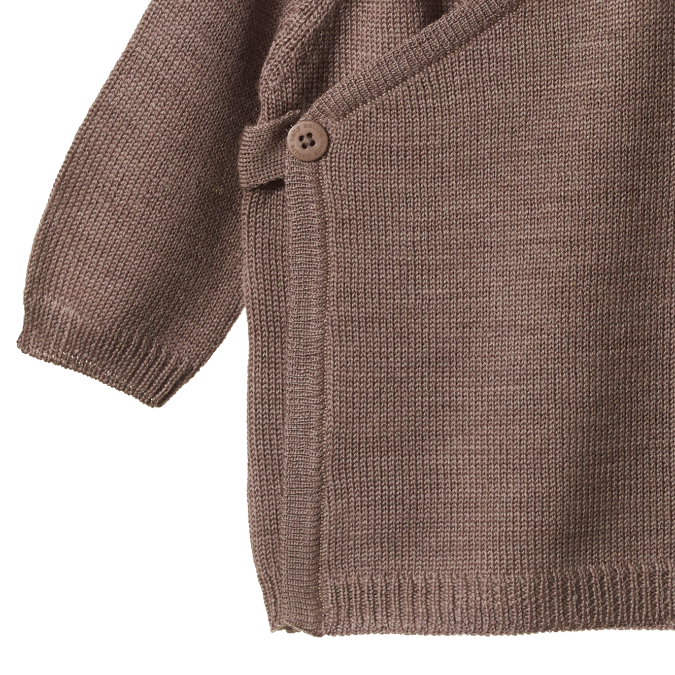 MERINO KNIT KIMONO JACKET | Cub Marl-Extra Img - 1