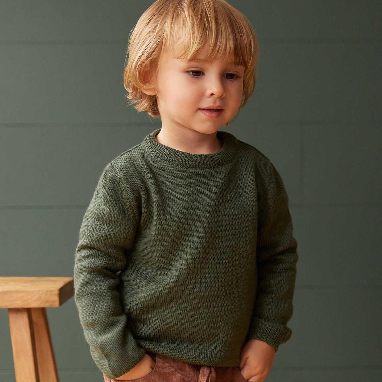 MERINO KNIT PULLOVER | Thyme-Web-hover