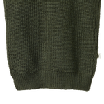 MERINO KNIT VEST | Thyme Chunky Knit-Extra Img - 2