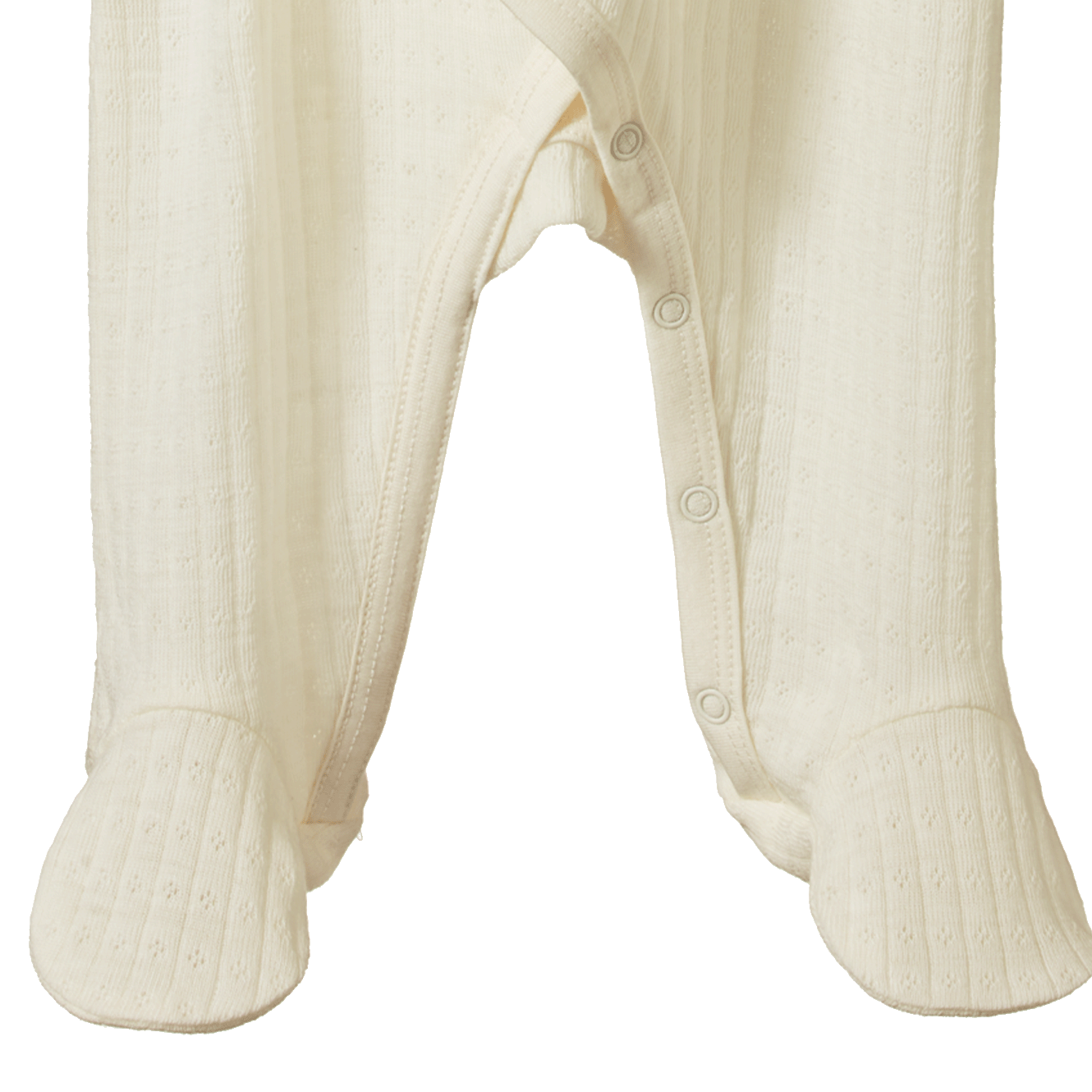 MER ESS KIMONO STRETCH & GROW POINTELLE | Natural-Extra Img - 2