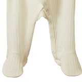 MER ESS KIMONO STRETCH & GROW POINTELLE | Natural-Extra Img - 2