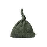 MER ESS KNOTTED BEANIE POINTELLE | Thyme-Web-front