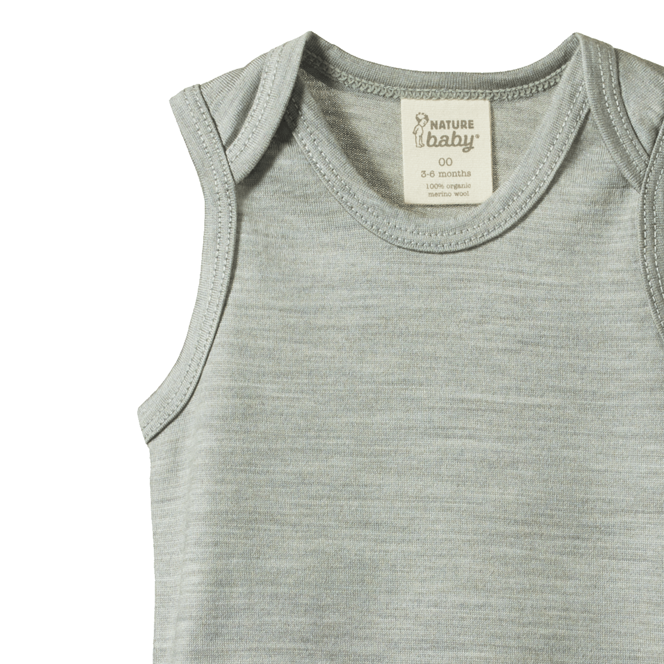 MER ESS SINGLET BODYSUIT | Grey Marl-Extra Img - 1