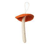 MUSHROOM HANGING DECORATION | Orange-Web-front