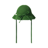 MUSLIN SUNHAT | Fir Green-Extra Img - 2