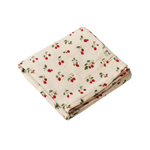 MUSLIN WRAP | Strawberry Blush Print-Extra Img - 1