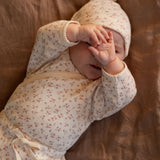 Pointelle Knotted Beanie
