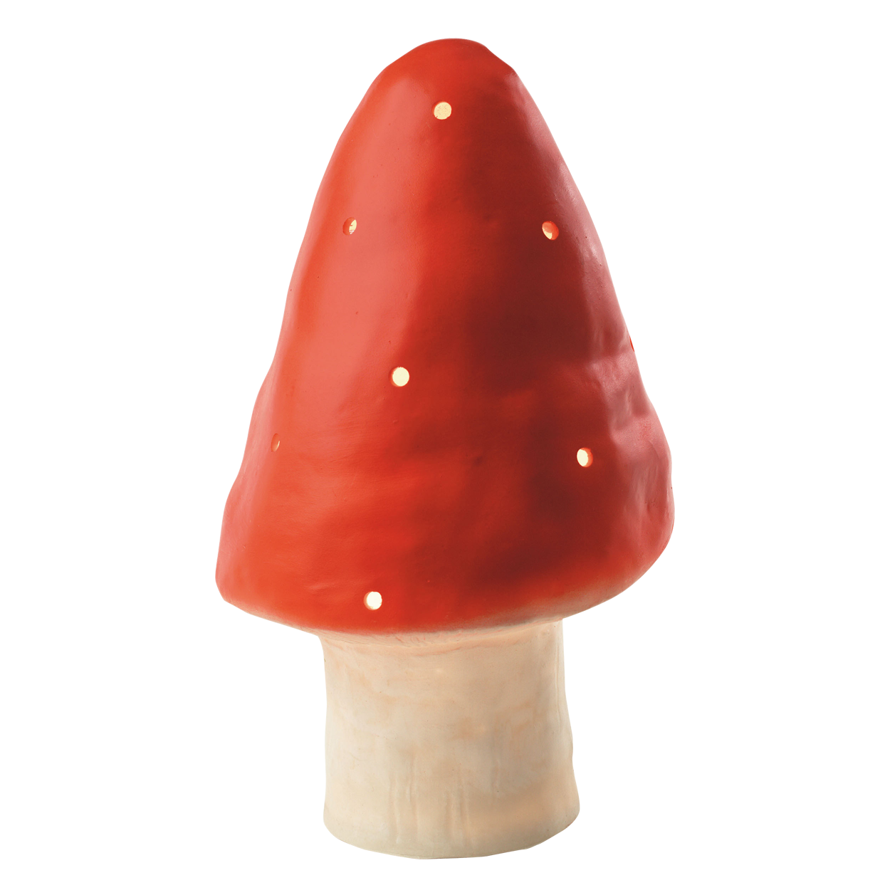 NIGHTLIGHT MUSHROOM SMALL RED | Red-Web-front