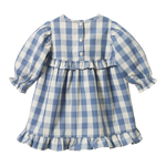 NORA DRESS | Bluebelle Check-Extra Img - 4
