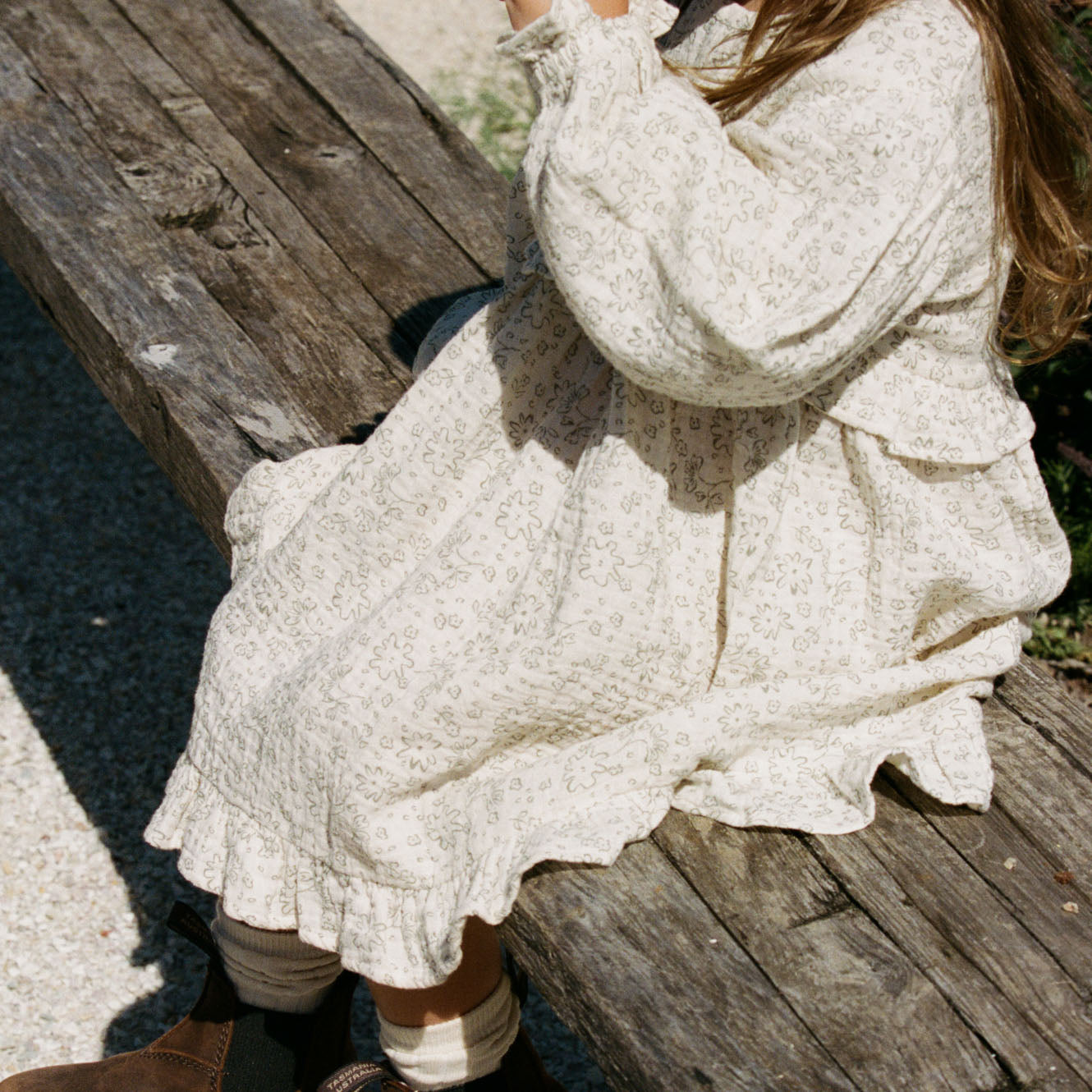 NORA DRESS MUSLIN | Bloomsbury Print-Extra Img - 3