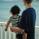 CAMPER SUIT | Peppermint/Navy Stripe-Extra Img - 2