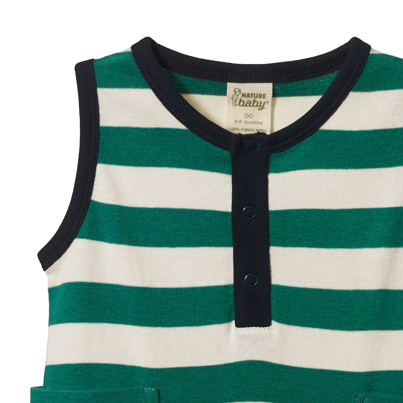 CAMPER SUIT | Peppermint/Navy Stripe-Extra Img - 3