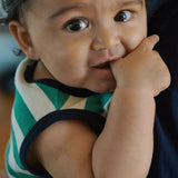 CAMPER SUIT | Peppermint/Navy Stripe-Web-hover