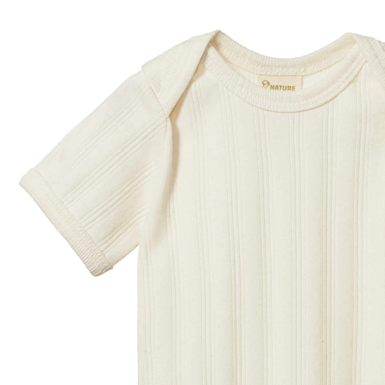 S/S BODYSUIT DERBY 2 PACK | Natural/Nettle-Extra Img - 1