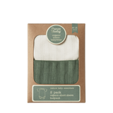 S/S BODYSUIT DERBY 2 PACK | Natural/Nettle-Extra Img - 2