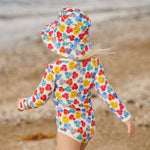 ONE PIECE BATHING SWIMSUIT | Painted Delphine Print-Web-hover