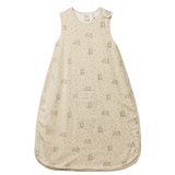 ORGANIC COTTON & MERINO SLEEPING BAG | Bramble Burrow Sleep Print-Web-front