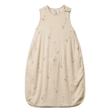 ORGANIC COTTON & MERINO SLEEPING BAG | Goose Lullaby Print-Web-front
