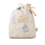 ORGANIC COTTON & MERINO SLEEPING BAG | Regatta Blue Print-Web-hover