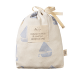 ORGANIC COTTON & MERINO SLEEPING BAG | Regatta Blue Print-Web-hover