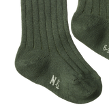 ORGANIC COTTON RIB SOCKS | Thyme-Extra Img - 1