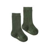 ORGANIC COTTON RIB SOCKS | Thyme-Web-front