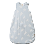 ORGANIC COTTON SLEEPING BAG | Magic Blue Print-Web-front