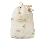 ORGANIC COTTON SLEEPING BAG | Posey Blossom Rose Print-Web-hover
