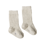 ORGANIC COTTON SOCKS | Grey Marl-Web-front