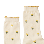 ORGANIC COTTON SOCKS | Tulips-Extra Img - 3