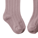 ORGANIC COTTON TIGHTS | Lilac-Extra Img - 2