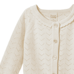 PIPER CARDIGAN | Natural Pointelle-Web-hover