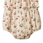 PLUM SUIT MUSLIN | Strawberry Blush Print-Extra Img - 1