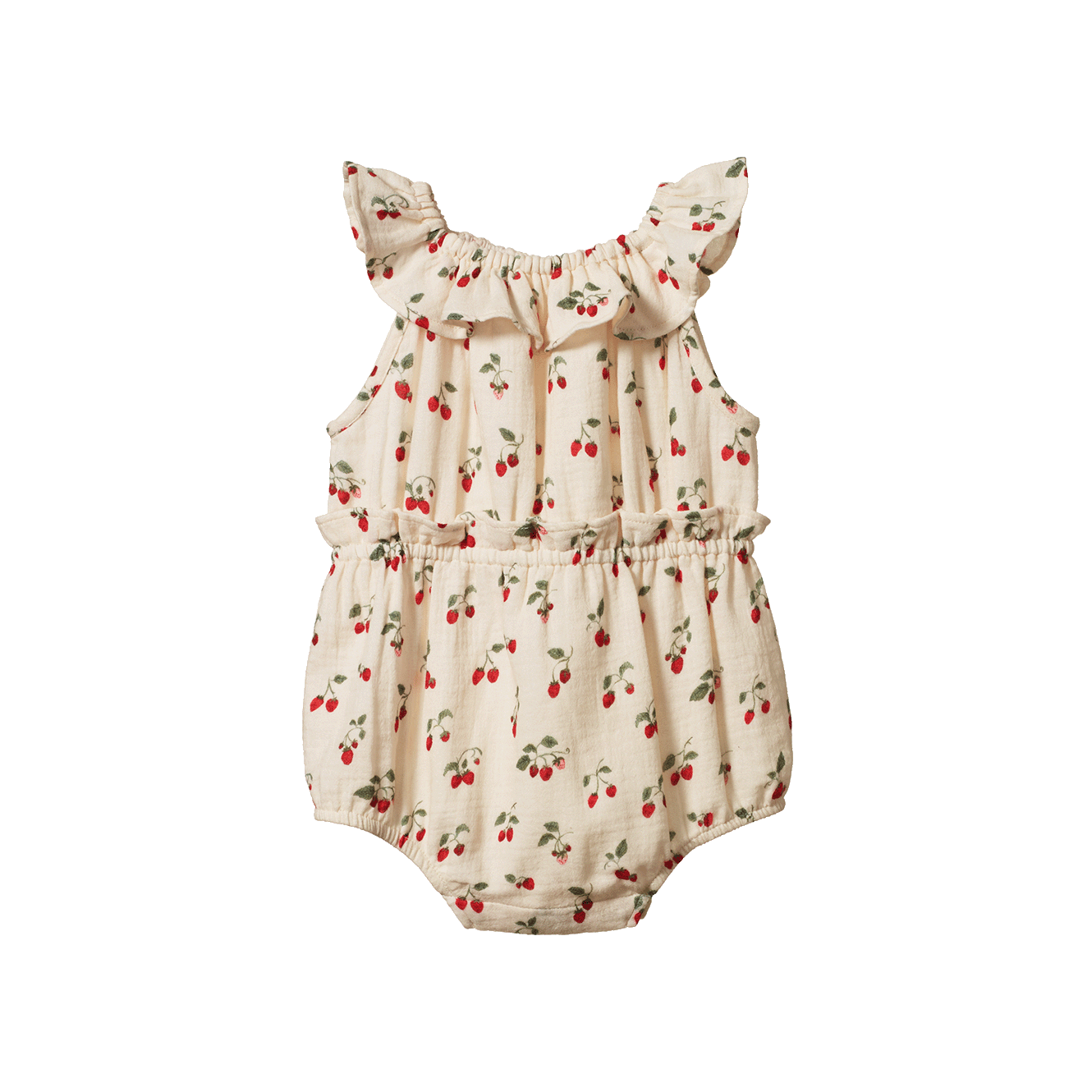PLUM SUIT MUSLIN | Strawberry Blush Print-Web-front