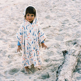 PONCHO TOWEL | Snorkel Print Terry-Web-hover