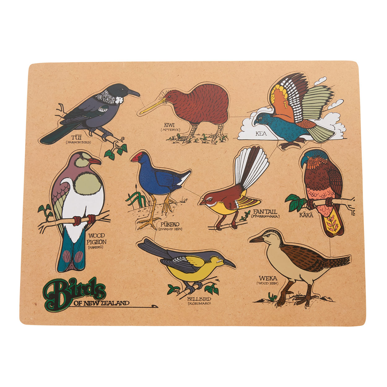 PUZZLE BIRDS OF NEW ZEALAND | None-Web-front