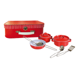 RED METAL PAN SET IN CASE | None-Web-front